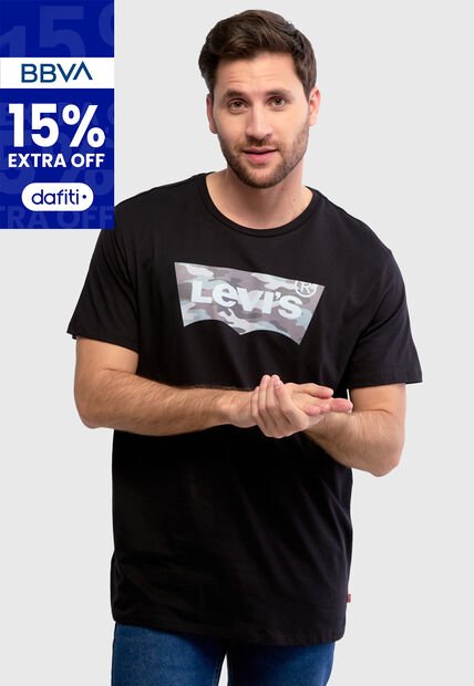 Camiseta Levi's Graphic Negro