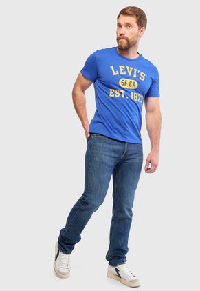 Jean Levi's 501 Original Fit Índigo Medio