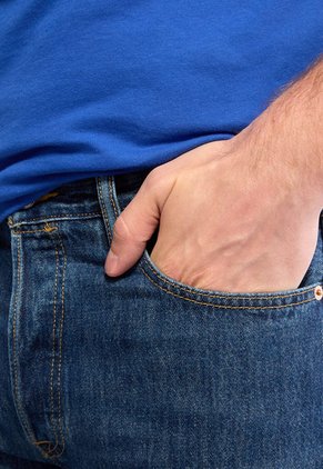 Jean Levi's 501 Original Fit Índigo Medio