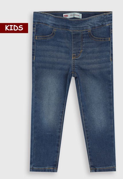 Pantalón Azul Levi's Kids Pull- On - Compra Ahora | Dafiti Colombia
