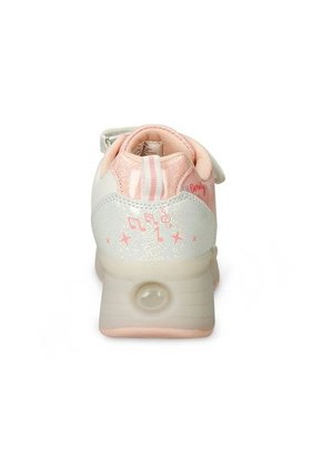 Tenis Patín Blanco/Rosado Licenses Disney Hannia L Niña