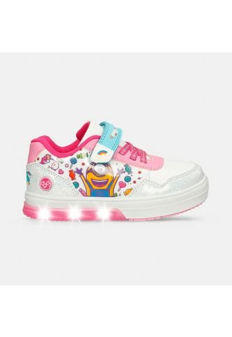 Tenis Infantil Para Niña Licenses Universal Blanco-Fucsia Mavy L LICENSES