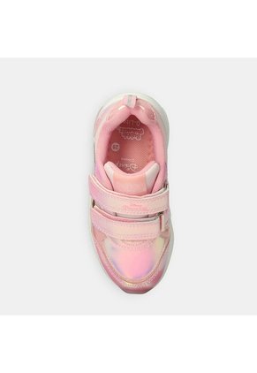Tenis Con Luces Junior Para Niña Bubblegummers Rosado Naya L 9Princess 30-33