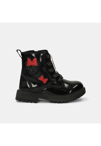 Botas Infantil Para Niña Bubblegummers Negro Nieves L 10Minnie 22-25 LICENSES DISNEY