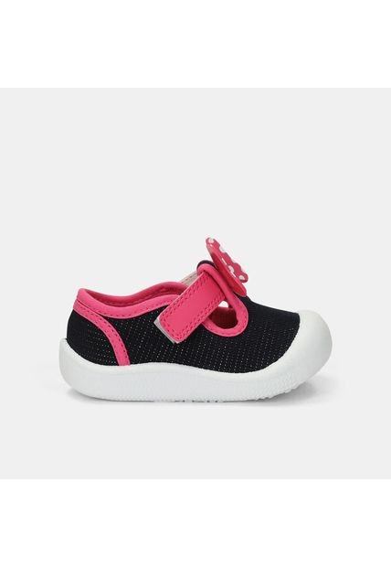 Tenis Infantil Para  Niña Disney Multicolor Tortuga L 22-25