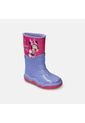 Botas De Lluvia Infantil Para Niña Licenses Disney Morado-Fucsia Mora L de LICENSES DISNEY