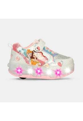 Tenis Con Luces Infantil Para Niña Licenses Disney Multicolor Magdalena L 26-29