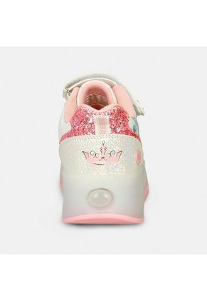 Tenis Con Luces Infantil Para Niña Licenses Disney Multicolor Magdalena L 26-29