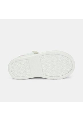 Tenis Con Luces Infantil Para Niña Bubblegummers Blanco Ultramar 22-25