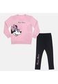 Conjunto Para Niña Licenses Disney Rosado-Negro Nivy L de LICENSES DISNEY