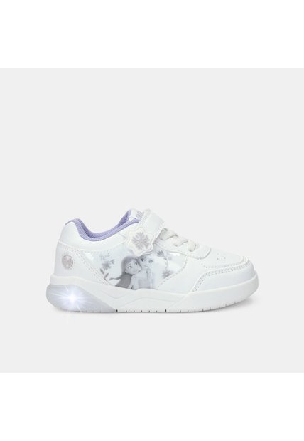 Tenis Con Luces Para Niña Disney Blanco Dakar