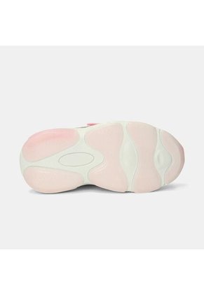 Tenis Con Luces Infantil Para Niña Bubblegummers Blanco Ultramar 22-25