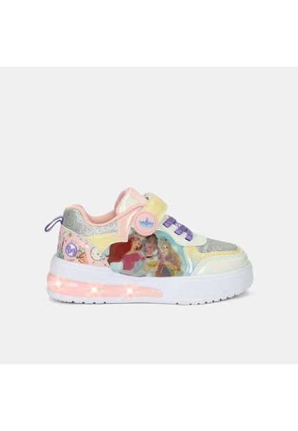 Tenis Con Luces Junior Para Niña Bubblegummers Multicolor Nacy L  1Princess 30-33