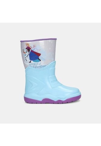Botas De Lluvia Infantil Para Niña Licenses Disney Azul Toronja L 22-25 LICENSES DISNEY