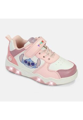Tenis Infantil Para Niña Bubblegummers Multicolor Nashly L Stitch 22-25