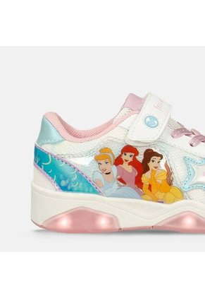 Tenis Con Luces Infantil Para Niña Bubblegummers Multicolor Mahina L 22-25