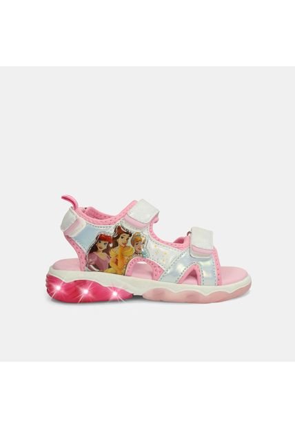 Sandalias Con Luces Infantil Para Niña Bubblegummers Fucsia Nelly L  16Princess 26-29