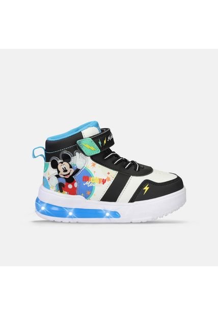Botas Infantil Con Luces Para Niño Bubblegummers/Disney Multicolor Nicolas L  1Mickey 26-29