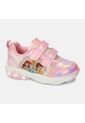 Tenis Con Luces Junior Para Niña Bubblegummers Rosado Naya L 9Princess 30-33 de LICENSES DISNEY