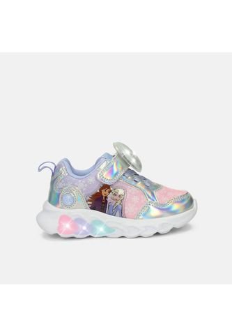 Tenis Con Luces Infantil Para Niña Bubblegummers Azul Tiziana L 3Frozen 22-25 LICENSES DISNEY