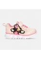 Tenis Infantil Con Luces Para Niña Licenses Disney Rosado Menina L de LICENSES DISNEY