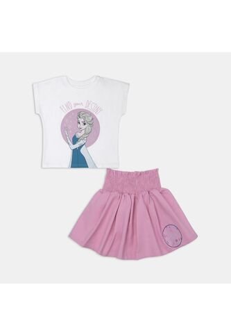 Conjunto Para Niña Licenses Disney Multicolor Orquidea LICENSES DISNEY