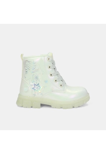 Botas Infantil Para Niña Bubblegummers Blanco Norma L 11Frozen