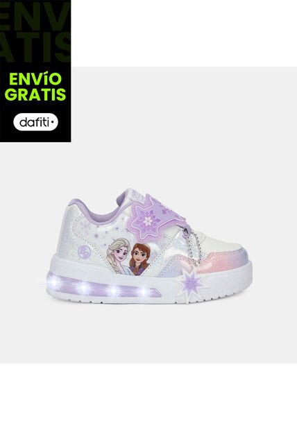 Tenis Con Luces Para Niña Disney Multicolor Elite