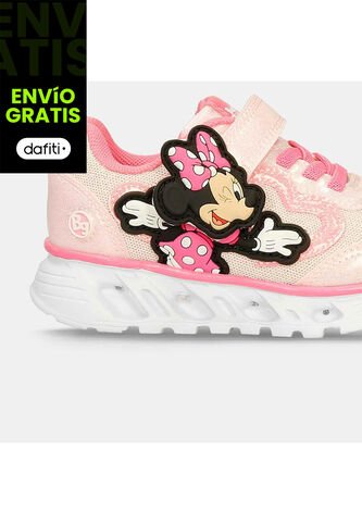 Tenis Con Luces Para Niña Licenses Disney Cereza Menina L Walking Girls 3 + LICENSES DISNEY