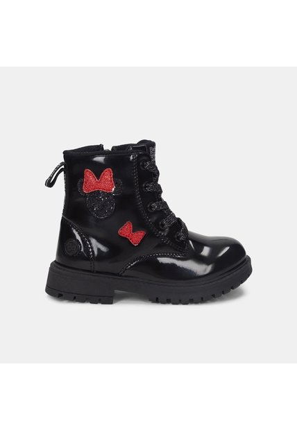 Botas Infantil Para Niña Bubblegummers Negro Nieves L 10Minnie 26-29