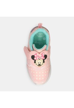 Tenis Infantil  Para Niña Bubblegummers/Disney Rosado Nora L 3Minnie 22-25