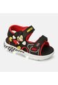 Sandalia Infantil  Para Niño Bubblegummers/Disney Negro Nailon L  6Mickey 22-25 de LICENSES DISNEY
