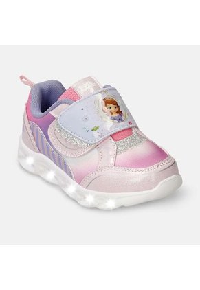 Tenis Con Luces Para Niña Bubblegummers Multicolor Mia L