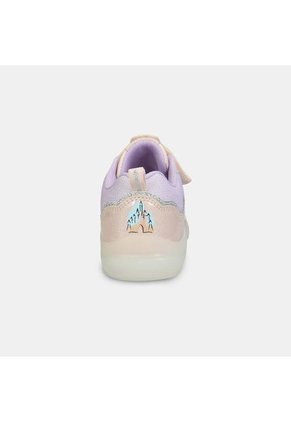 Tenis Infantil Con Luces Para Niña Bubblegummers/Disney Rosado Nicole L 6Princess 22-25