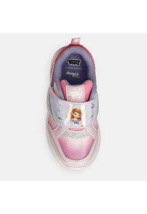 Tenis Con Luces Para Niña Bubblegummers Multicolor Mia L