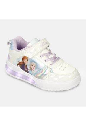 Tenis Infantil Con Luces Para Niña Licenses Disney Blanco Marie L