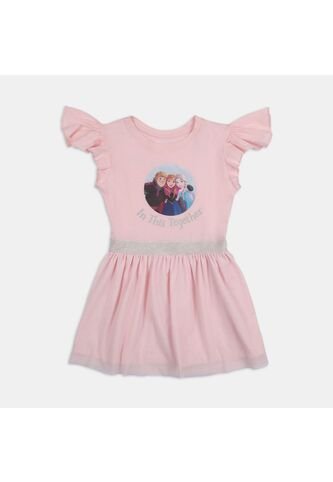 Vestido Para Niña Licenses Disney Multicolor Oriana Frozen LICENSES DISNEY