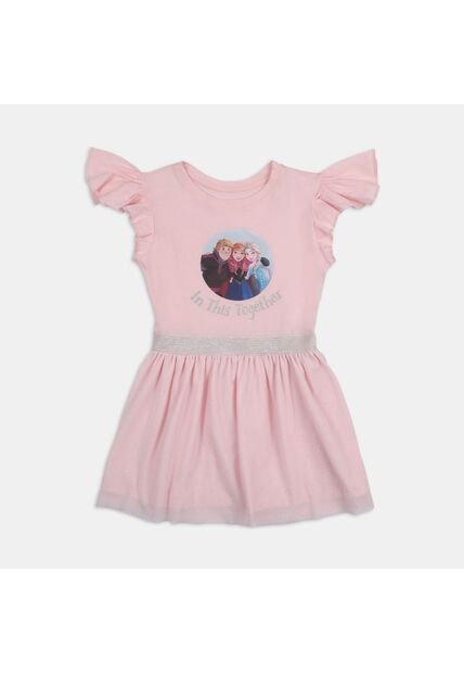 Vestido Para Niña Licenses Disney Multicolor Oriana Frozen