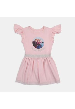 Vestido Para Niña Licenses Disney Multicolor Oriana Frozen