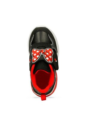 Tenis Infantil Para Niña Licenses Disney Negro-Rojo Luciana L