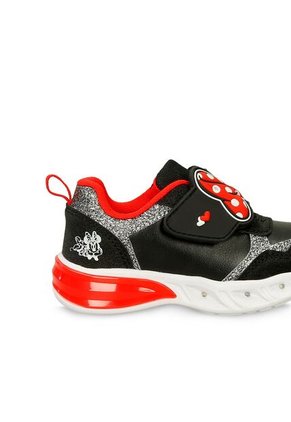 Tenis Infantil Para Niña Licenses Disney Negro-Rojo Luciana L