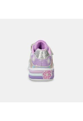 Tenis Con Luces Infantil Para Niña Bubblegummers Multicolor Nucita L  8Frozen 22-25