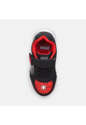 Tenis Con Luces Para Niño Licenses Marvel Negro Freestone Junior Boys 6 +