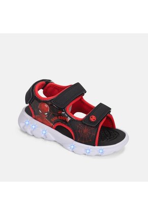 Sandalias Con Luces Para Niño Licenses Marvel Negro Flint Walking Boys 3 +