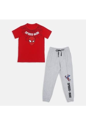 Conjunto Para Niño Licenses Marvel Rojo-Gris Nylo L LICENSES MARVEL