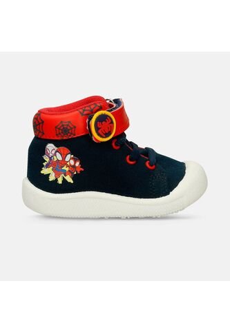 Tenis Bebé Para Niño Bubblegummers Negro-Miel Salmon LICENSES MARVEL