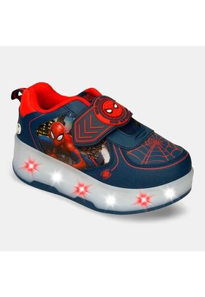 Tenis Con Luces Para Niño Licenses Marvel Violeta Mistico L Junior Boys 6 +