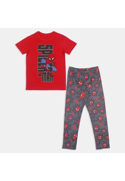 Conjunto Para Niño Licenses Marvel Rojo-Negro Nax L