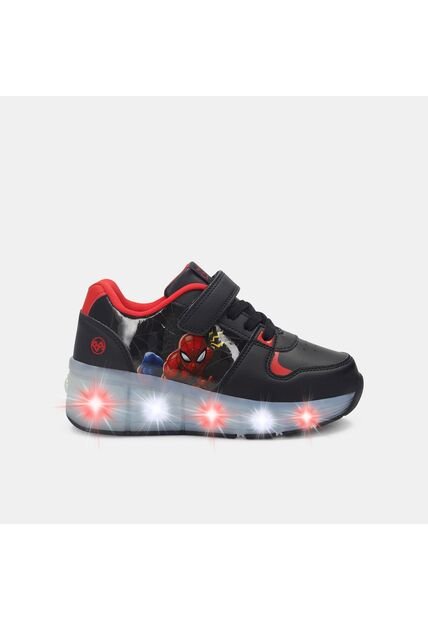 Tenis Con Luces Para Niño Marvel Multicolor Frederic