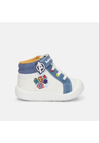 Bota Para Niño Licenses Marvel Blanco Antorcha Kiker L First Step Boys 1 + LICENSES MARVEL
